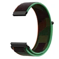 Colored green