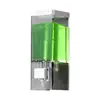 250ml Manual Soap Dispenser Transparent Wall Mounted Bathroom Sanitizer Shampoo Shower Gel Container Bottle 6