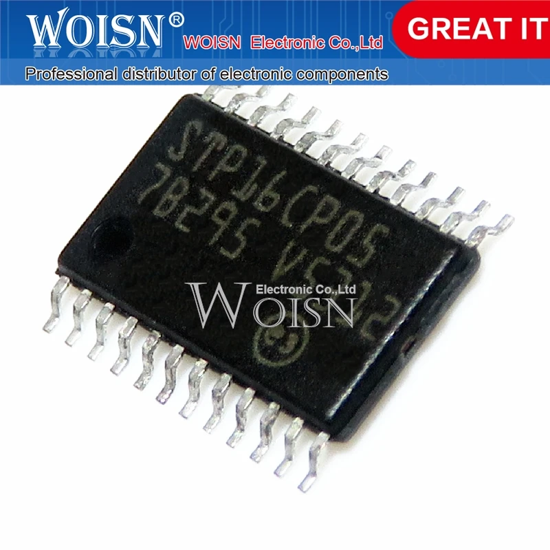

10 шт. STP16CP05XTTR STP16CP05XT STP16CP05 16CP05 TSSOP-24