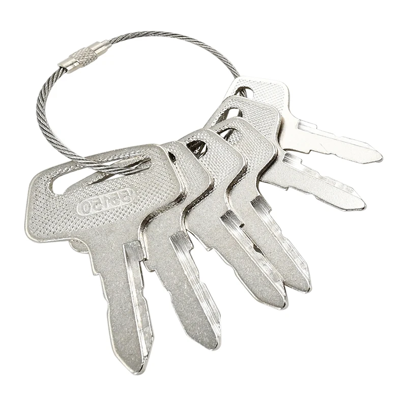 6Pcs Ignition Key 37410-55150 37410-55 Compatible with Kubota Tractor B1550 B1750 B2150 BX1500 BX1800 BX1830 BX22 BX2200 BX2230