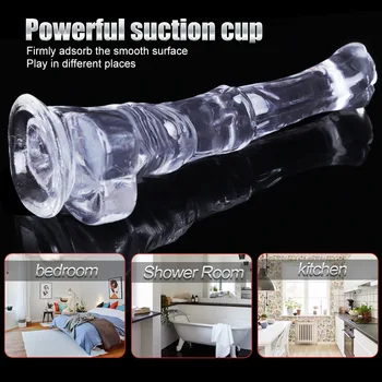 Huge Horse Dildo Realistic Animal Dildos Vaginal Stimualtor Giant Fake Penis Big Butt Plug Sex Products Toys For Male Female 4
