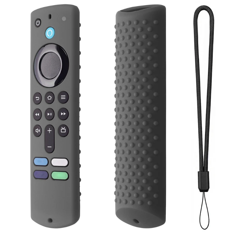 

Durable Silicone for CASE Remote Use Directly Protective Cover Compitable with for amazon Fire TV Stick (3rd Gen) Anti-a