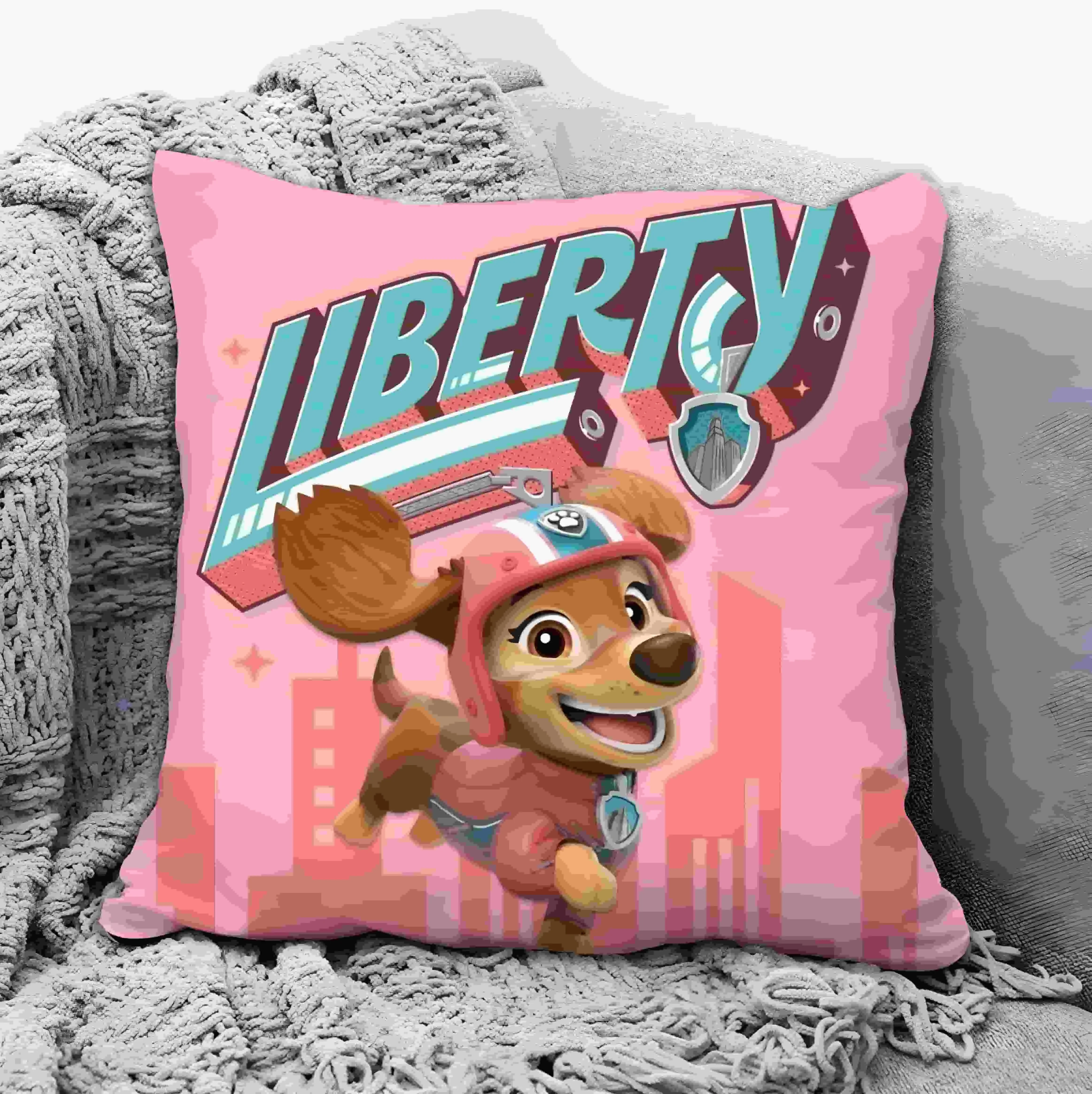 Cartoon Square Pillow Awaii Anime Soft Waist Sofa Cushion Printing Throw Pillow Throw Bedroom Pillows Cute dog