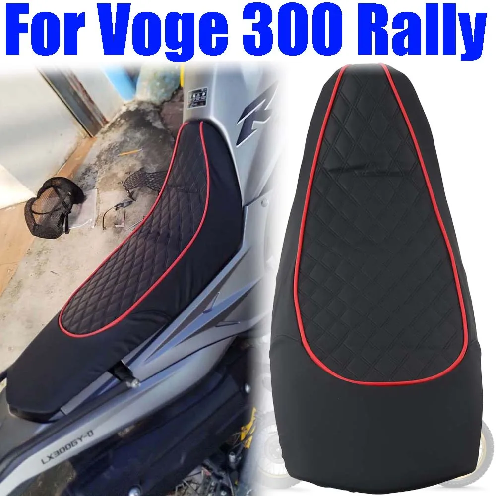 

For Loncin Voge 300 Rally 300 GY 300GY Rally300 Accessories Leather Seat Cushion Cover Seat Cover Protection Pad Case Protector