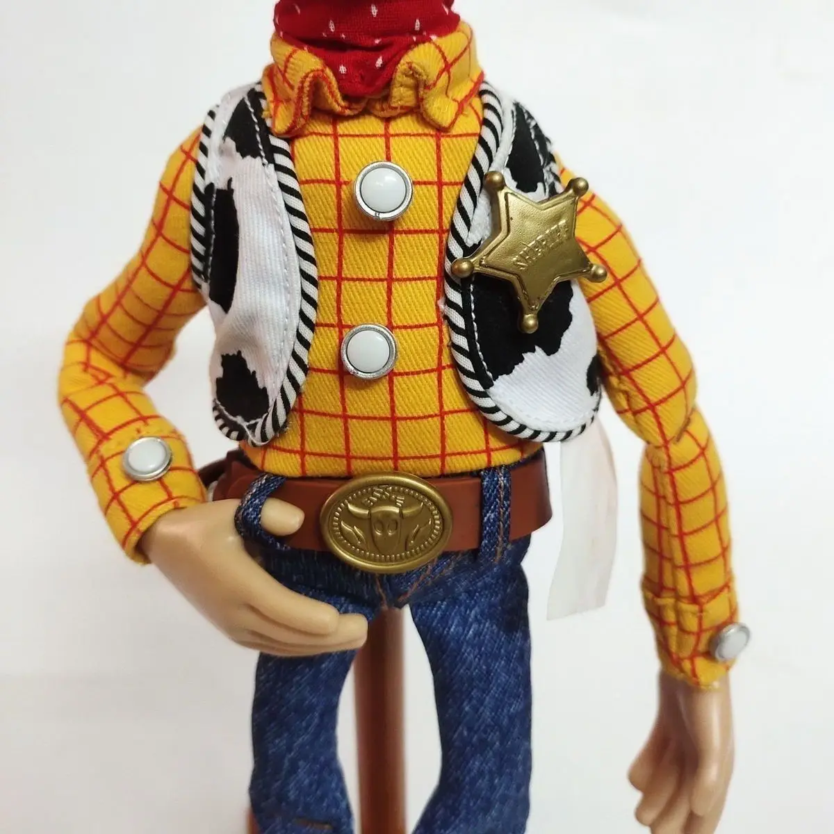 Hot 40cm Disney Pixar Toy Story Woody Action Figures English Movie Sound Character Doll Cloth Cowboy Birthday Gift For Children - 5