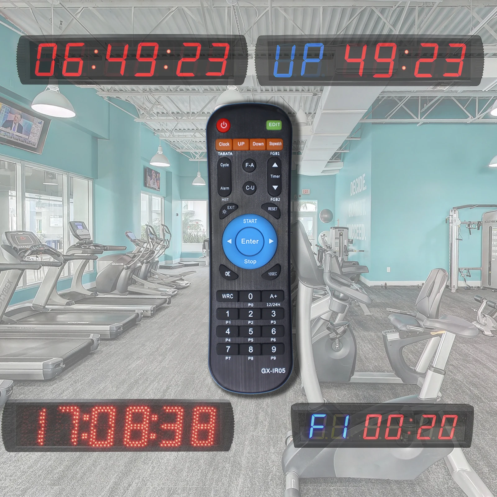GX-IR05 Remote Contorl for Clock Timer gx ir05 Controller gxir05 4