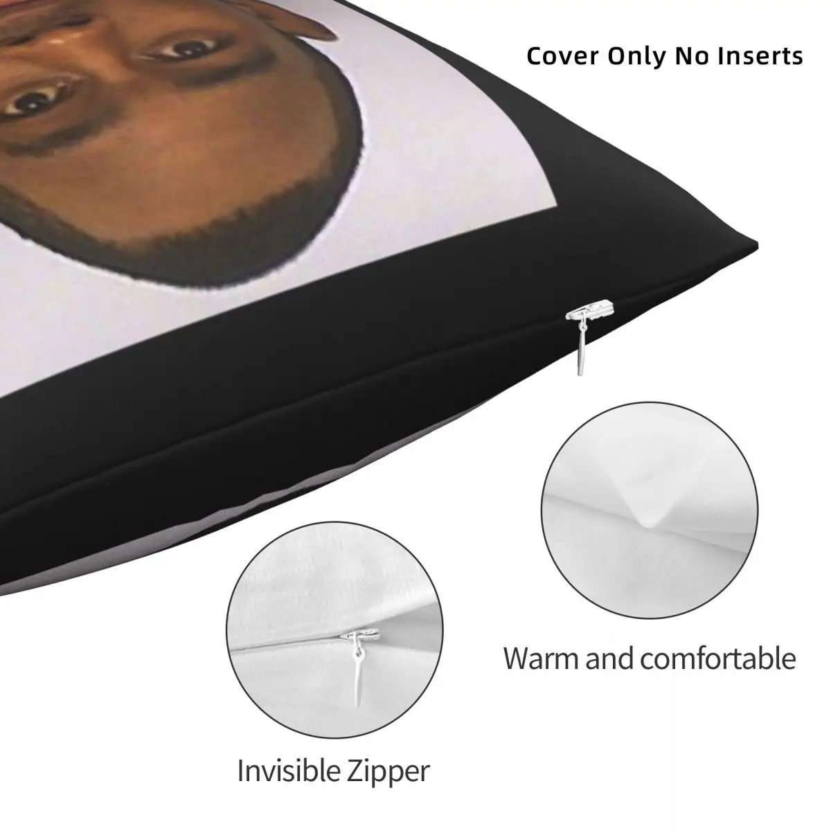 Рисунок 5 - Квадратная наволочка с Тайлером мугshot