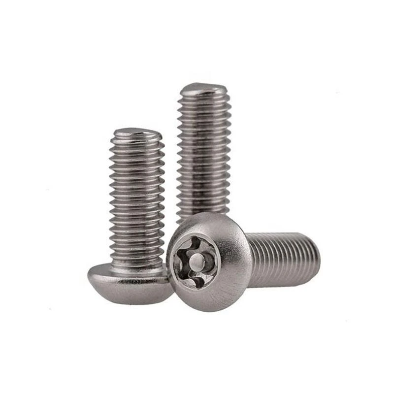 

Security Screw M3 M4 M5 M6 M8 A2 Stainless Steel Torx Button Head Tamper Proof Security Screw Screws