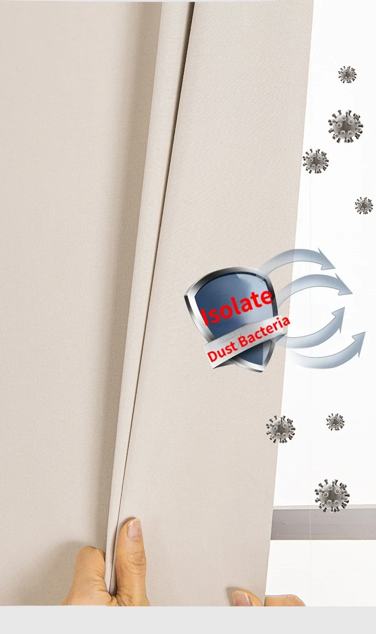 No-Drill 100 Blackout Short Curtains - Easy Install for Living Room Bedroom and Kitchen Décor
