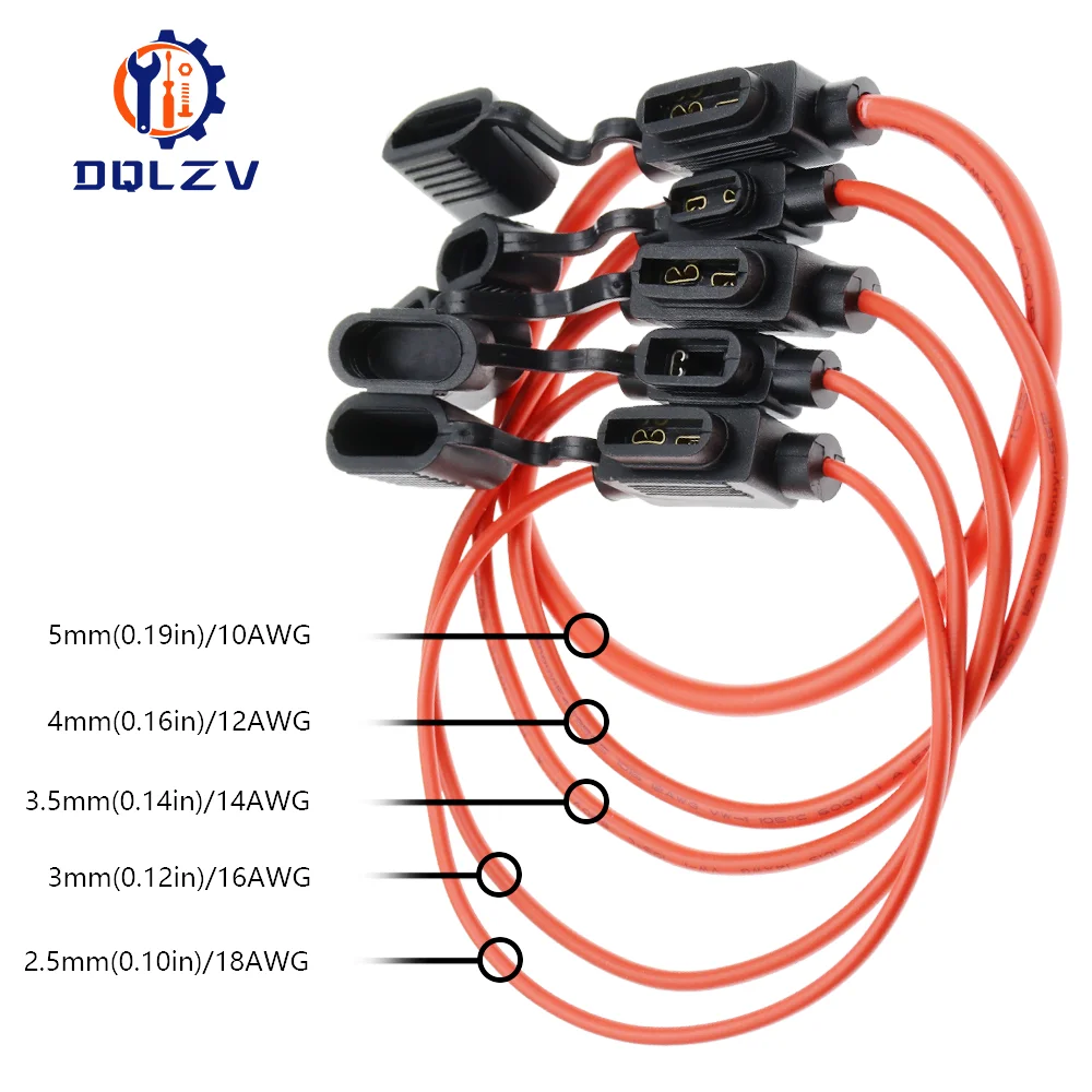 ATO / UNI VAL System Sicherungshalter Set (1,5²   2,5²), Schwarz In KFZ