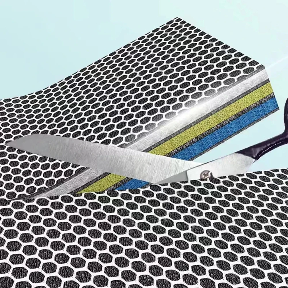 Aquarium Filter Media Cuttable Filter Sponge Pad for Fish Tanks High Density Multi-Layer Floss