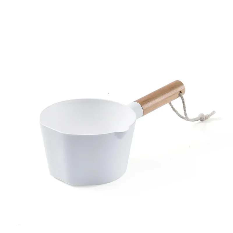 Long Handle Water Scoop Household Durable Thick Plastic Water Scoop Can Hang Bathroom Kitchen Gadget Supplies Cleaning Tool