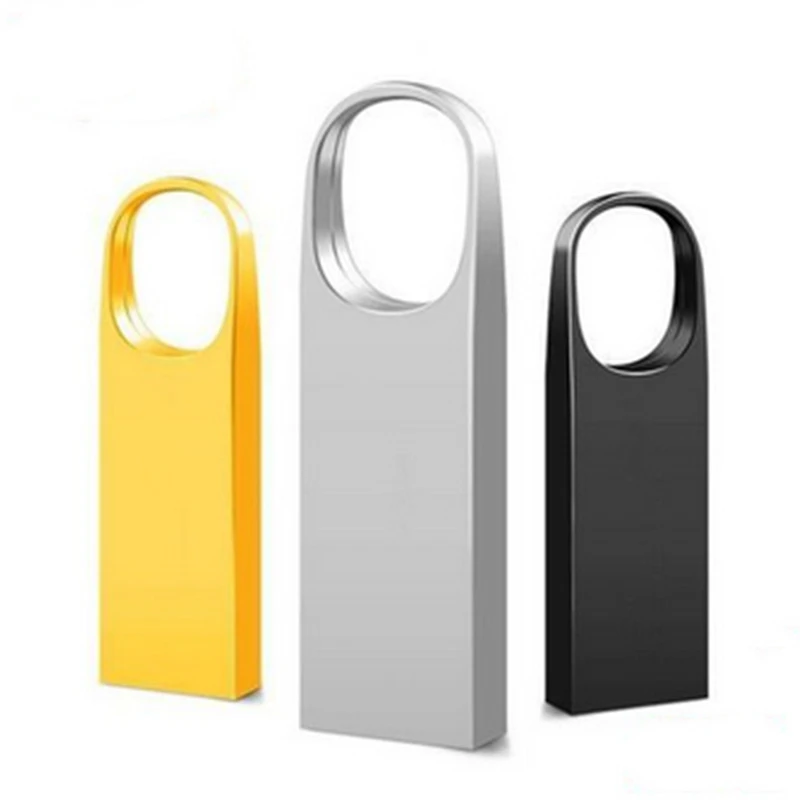 Premium Silver USB Flash Drive - Waterproof, Customizable Gift Edition