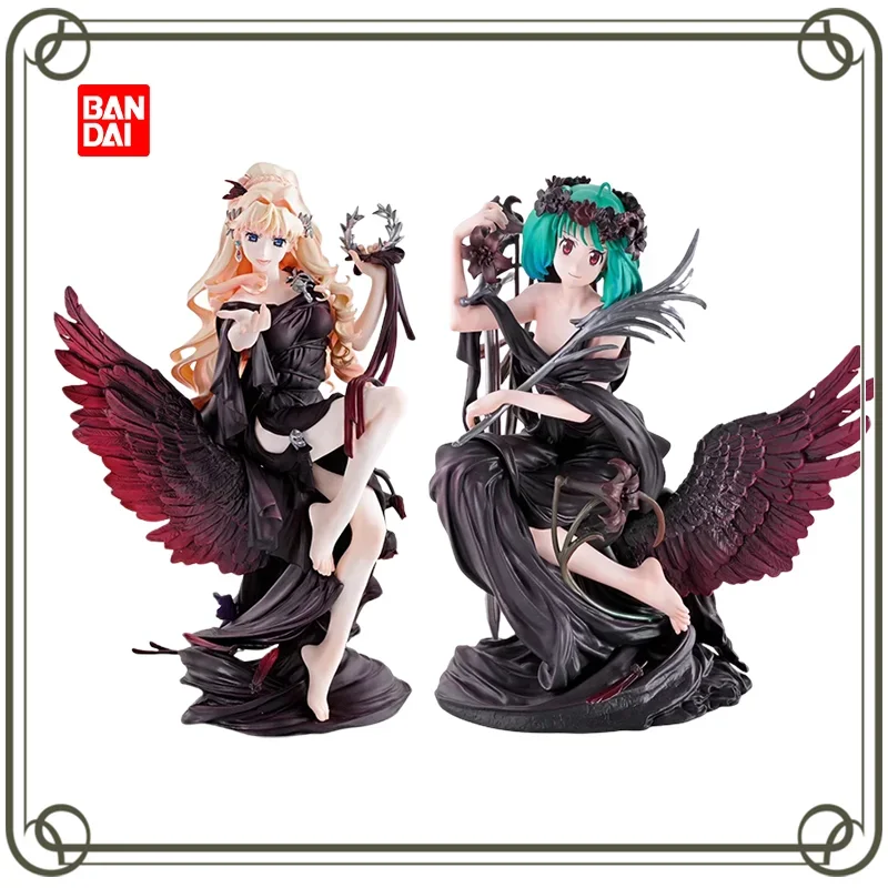 

Original BANDAI BANPRESTO No box Macross F Sheryl Nome Ranka Lee Black version Anime Figure Kids toy Christmas gift