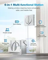 Winbot W2 Omni Portable Window Cleaning Robot, Intelligent Cleaning with Three-Nozzle Wide-Angle Spray Technology, Win S 2