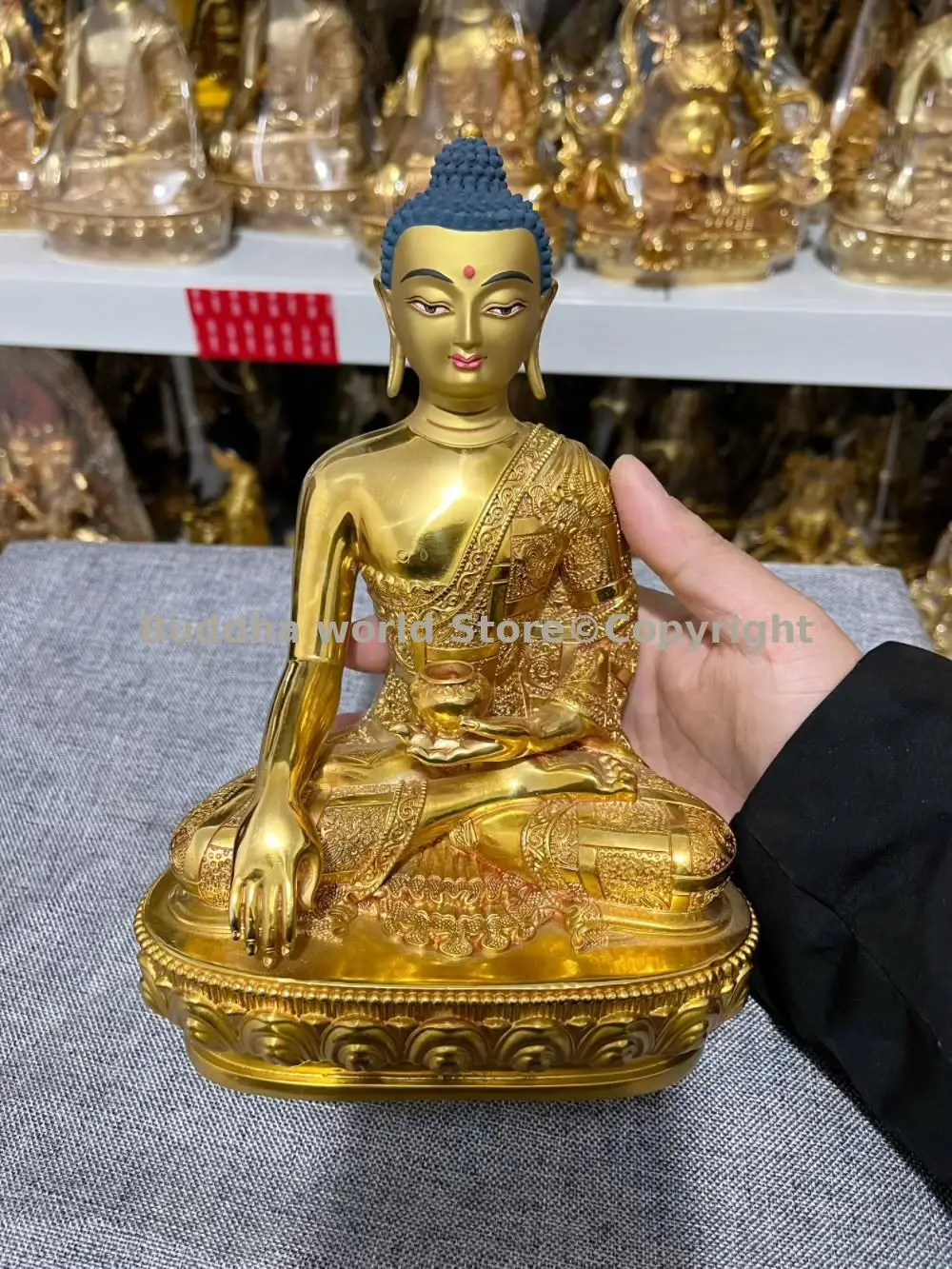 

Непальская тибетская Высококачественная статуэтка Будды, буддийский алтарь, храм, поклонение, медная оптовая продажа, профессиональные поставщики