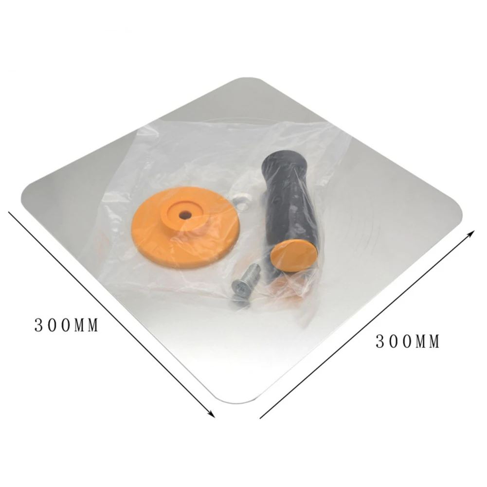 Aluminium Plaster Mortar Board with Soft Grip Handle Plastering Hawk Plaster Mortar Board Holder Finishing Plastering Tool 6