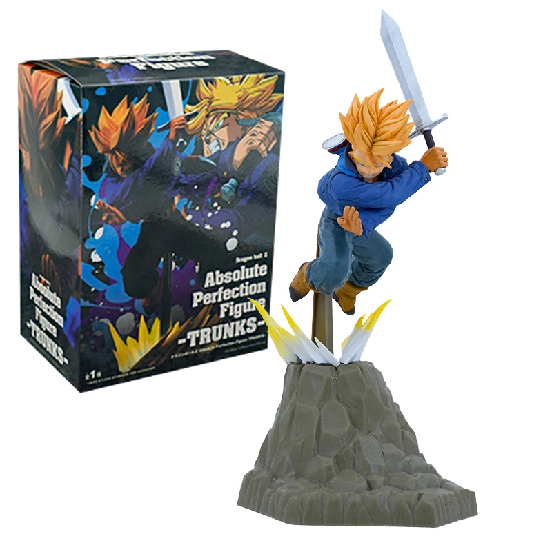 

Dragon Ball Super Trunks Action Figure Super Saiyan DBZ Figurine Anime APF PVC Figura Toys