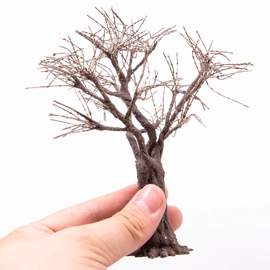 1Pcs Diy Simulation Wire Tree Model 10-15CM Tree Trunk Materials Train Railway Sand Table Scene Plants Layout Diorama Kit 5