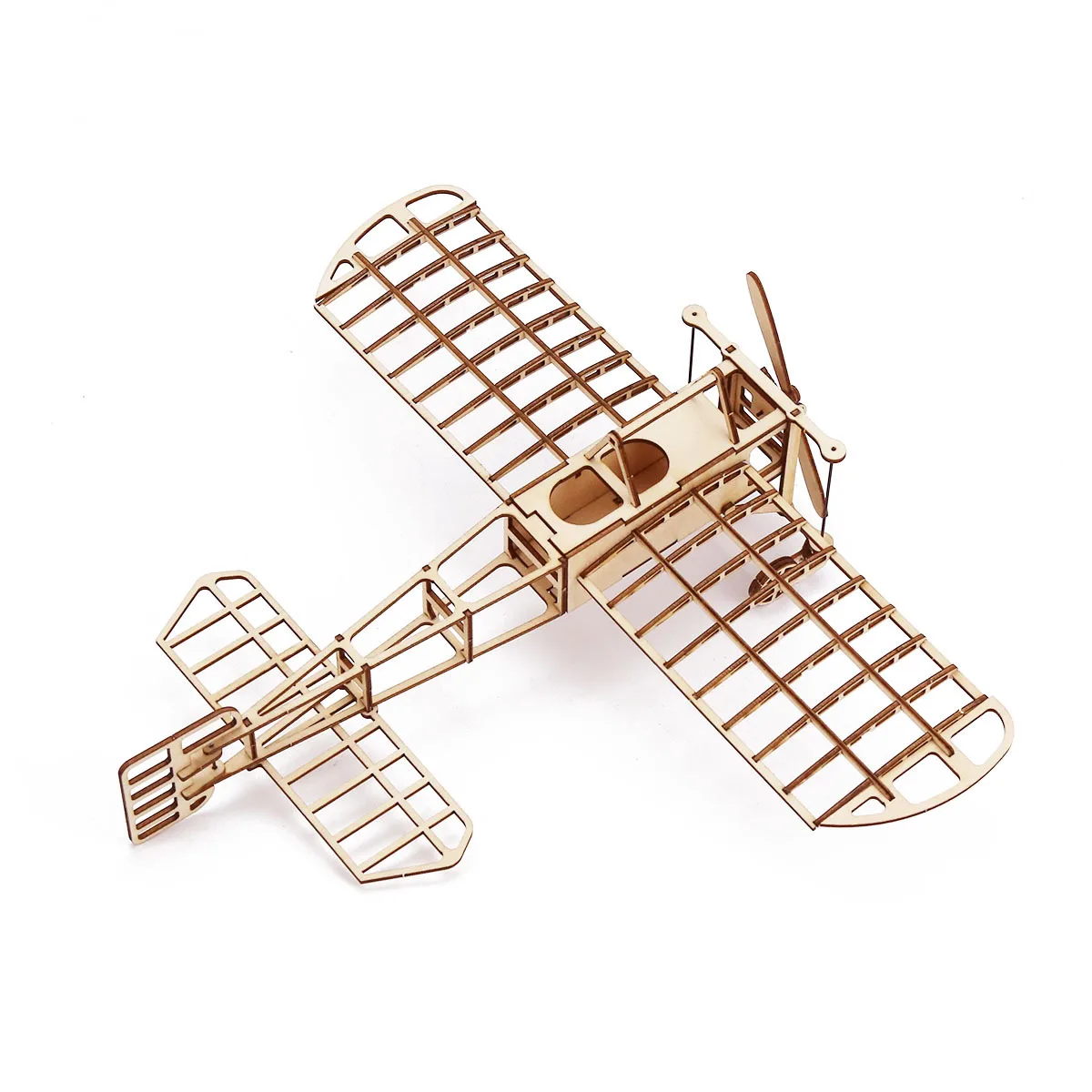 1:72 DIY Holz Breriot Flugzeug Puzzles Zeichnung Spielzeug für Erwachsene Teenager Bausteine Bau Modell Set 3D Retro Flugzeug Geschenk – Detail 8