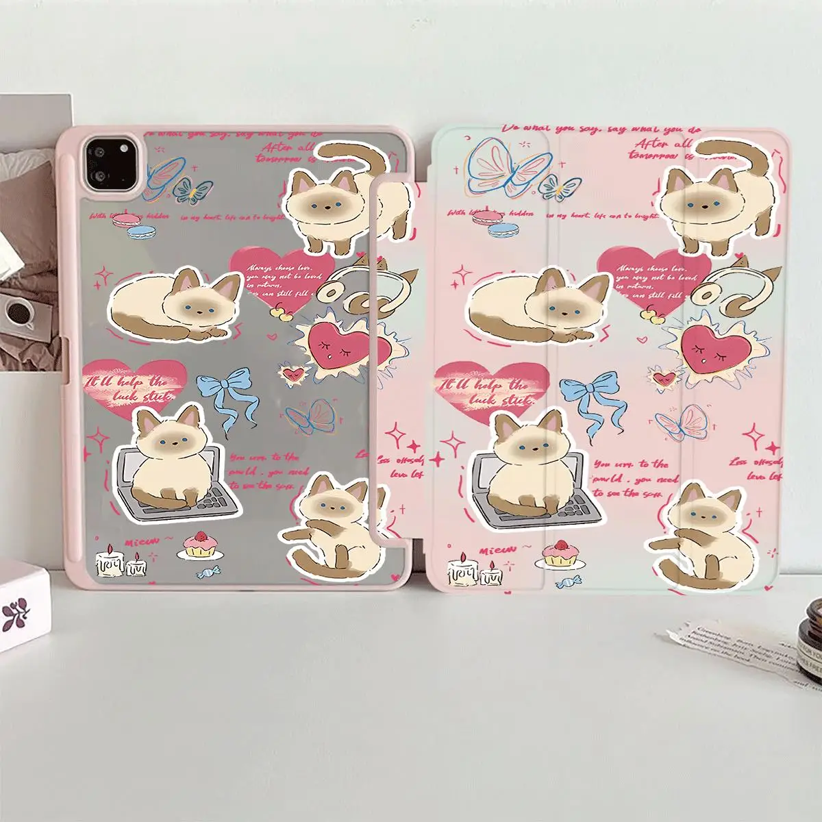 Musical Cat Smart Tablet Case - Universal Fit Cover