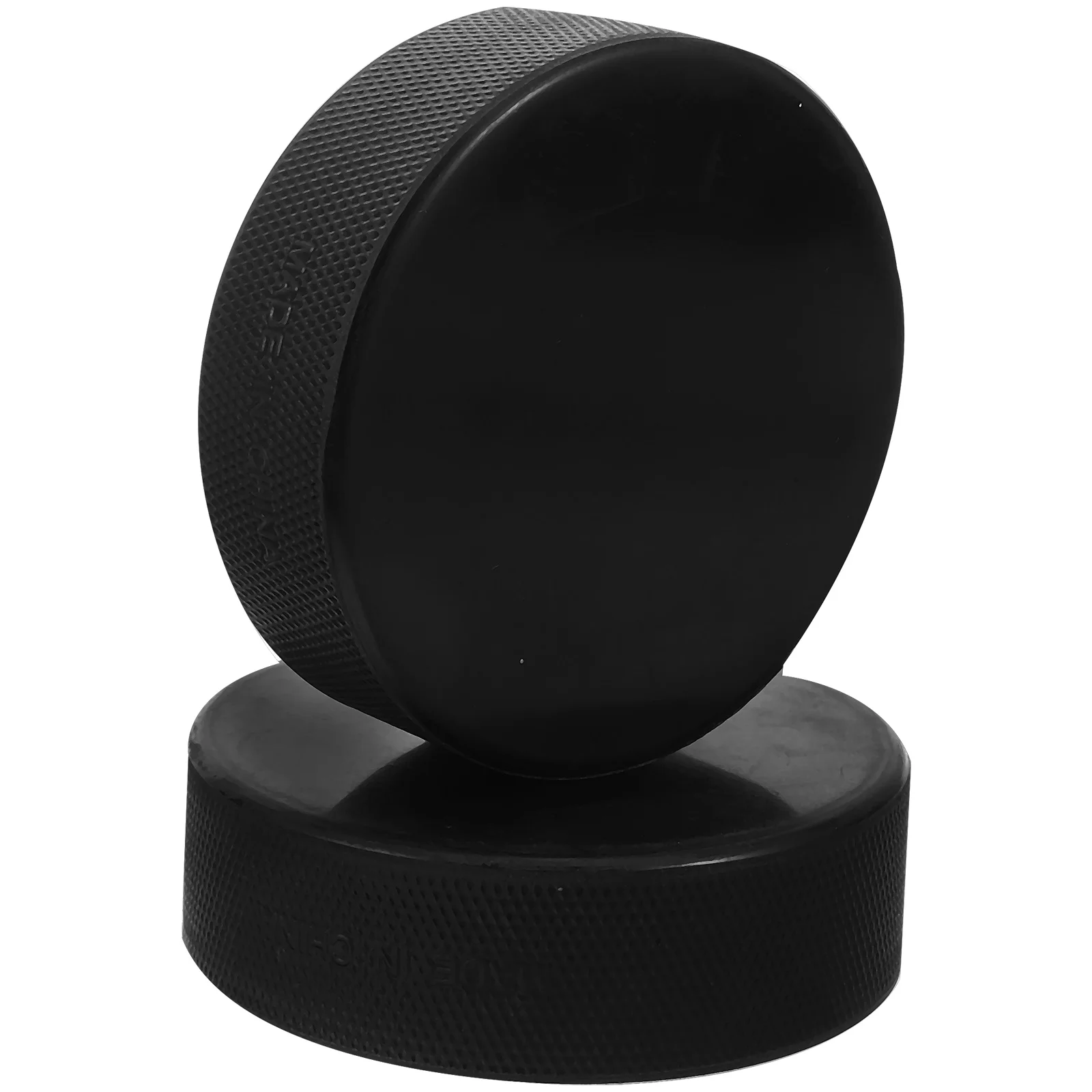 

2 Pcs Puck Ice Globe Hockey Game Lightweight Pucks Multi-function Official Regulation Plastic