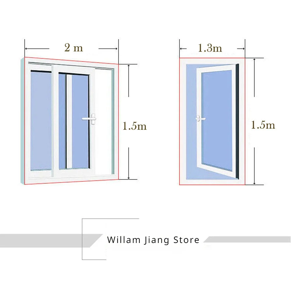 DIY Mosquito Net Self-adhesive Indoor Anti-insect Fly Screen Curtains Window Net Protections Mesh Home Textile Bed Garden