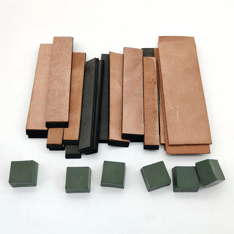 Leather Knife Sharpener Polish Paste Sharpening Wax Grinding Polishing