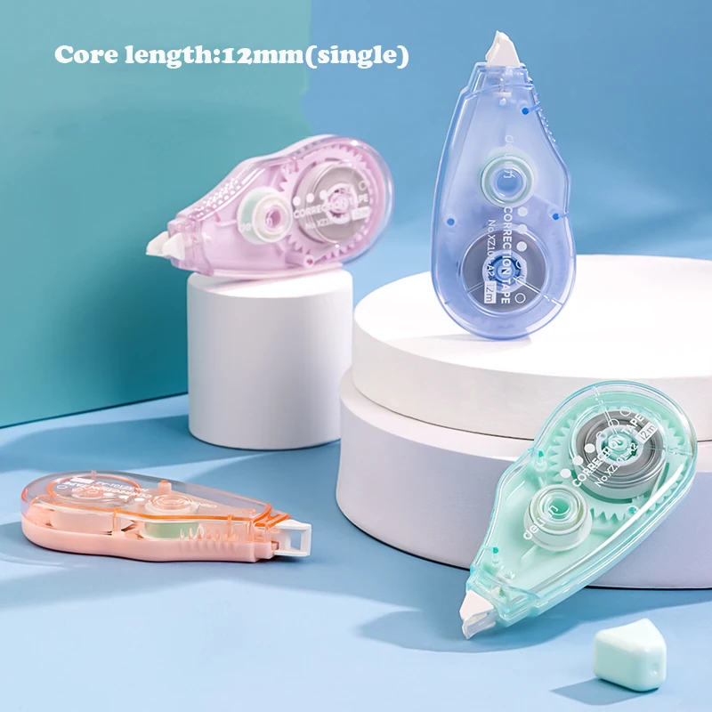 Deli Correction Tape Set Portable Whiteout Tape for Kids Writing Error Masking Correction Stationery Core Width 5mm