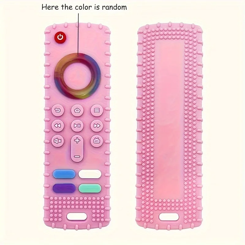 1Pc Chew Dog Teething Toy Silicone Remote Control for Puppies-Multi-Color Options Available,Silicone Material,Pet Teething Stick 6