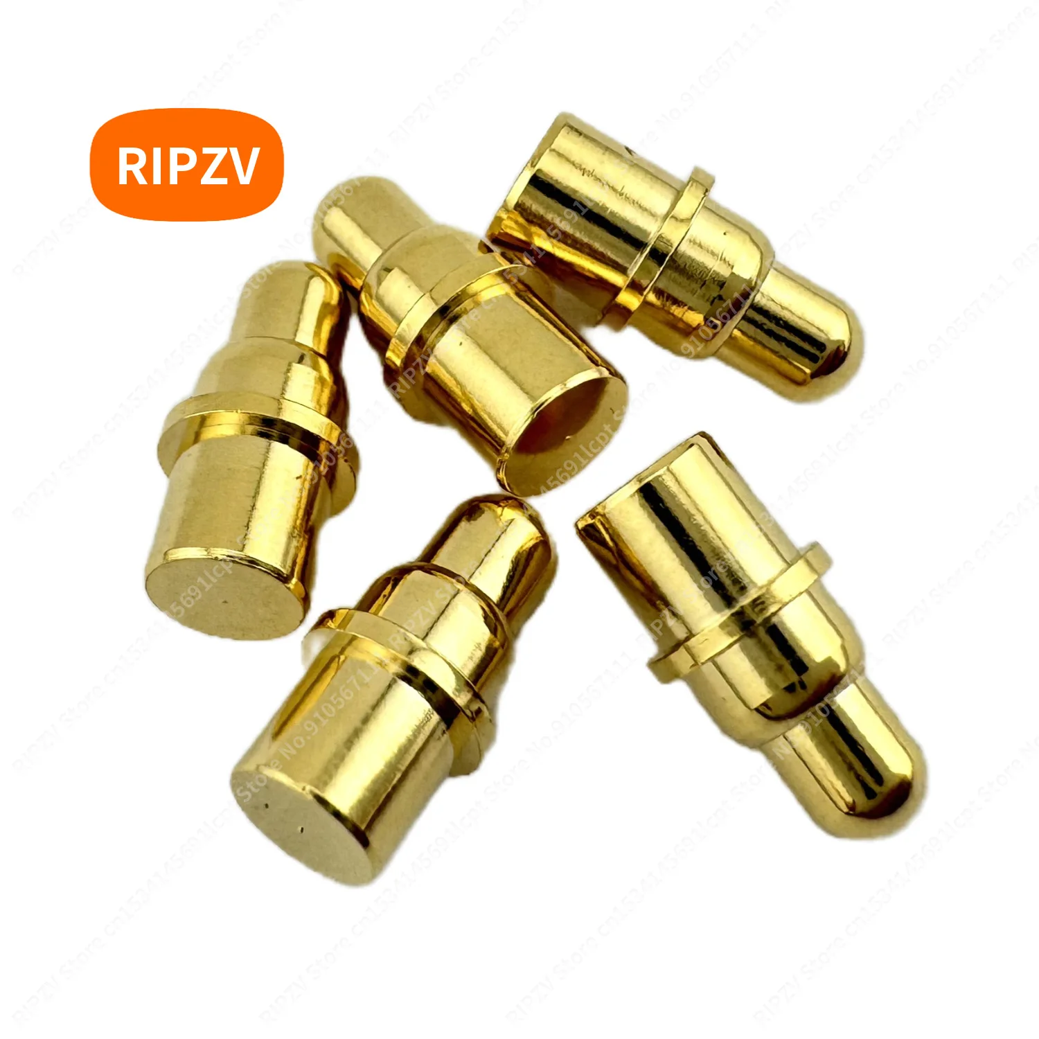 Produttore Di Soluzioni Personalizzate Connettore Pogo Pin Caricato A Molla 5*10Mm Ottone (C3604 Smt Gold Paltde Bluetooth Headset Pin Di Ricarica