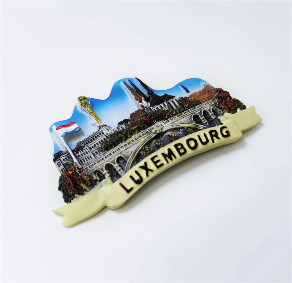 Magnete Frigo 3D Lettonia – Souvenir Di Viaggio Fatto A Mano In Resina - 3