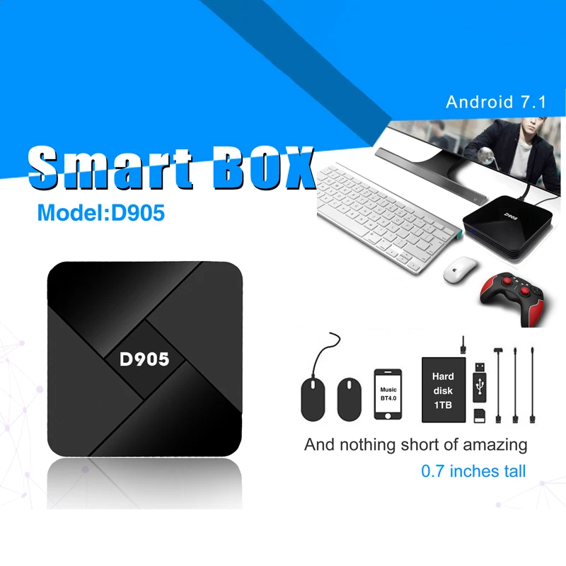 GMMTV P10L メモリアルボックス 2025 D905 Android10.0 Tv Box 8gb Amlogic S905L MIni Tv Box