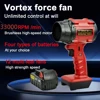 JANGKLIFE Mini Car Violent Blower Air Gun Turbo Jet Fan Electric Powerful Blowers Handheld Violent Fan 4
