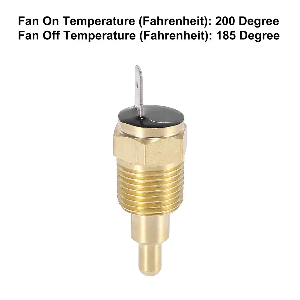 OMOBY Auto Kühler Fan Thermo Sensor Schalter Metall for Auto 3/8 NPT