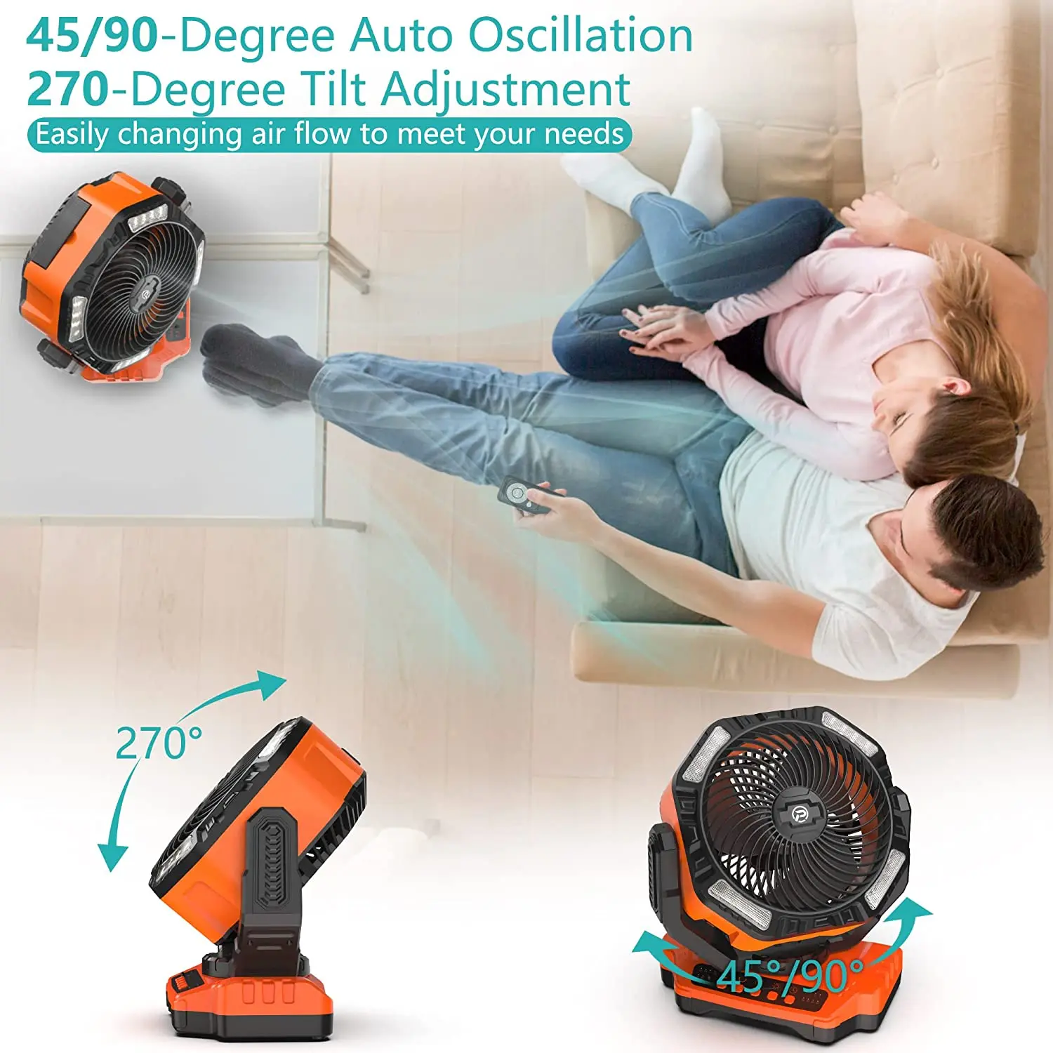 充電式 扇風機 卓上扇風機 D13 40000mAh 15000 卓上扇風機 コードレス