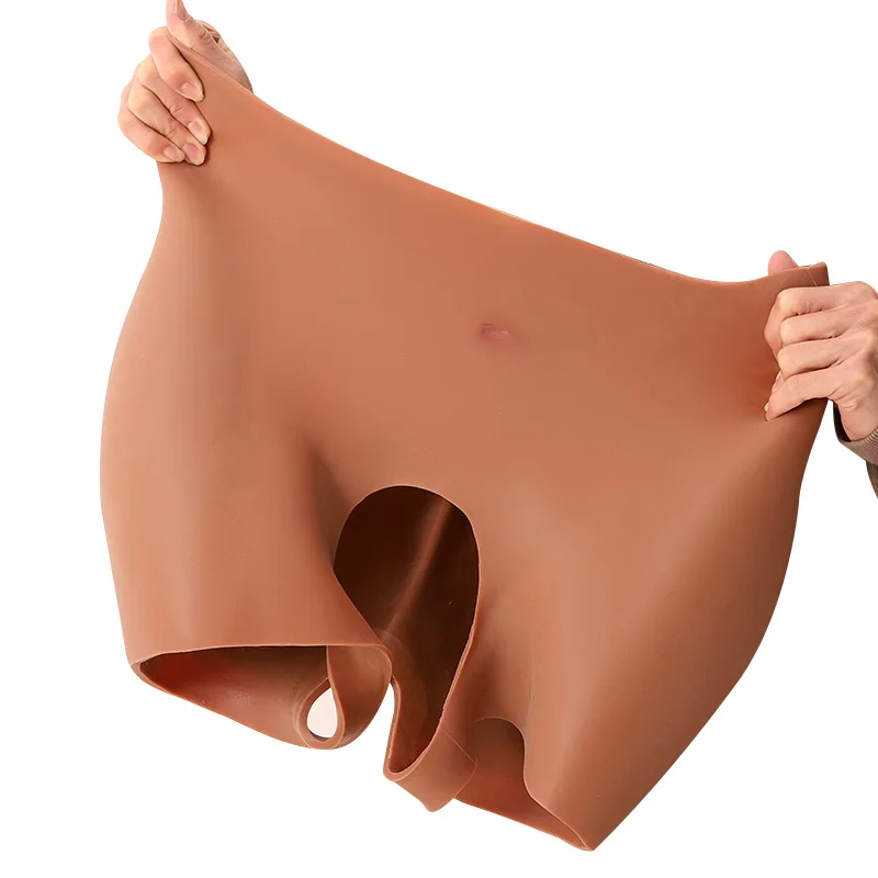 Oversize Shape Sexy Bum Realistic Silicone False Butt Enhancing Pants Plump Woman Hip Ass Panties Artificial Silicon Buttocks