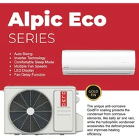 OLMO Alpic 9,000 BTU, 110/120V Ductless Mini Split AC/Heating System With Heat Pump Including 16ft Installation Kit… 2