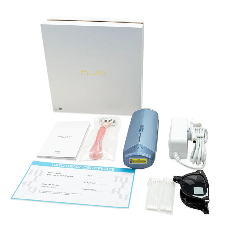 MLAY Laser Epilator T18 For Women And Men Home Use IPL Hair Removal Device Original Unlimited Flashes Lce Painless Machine 6