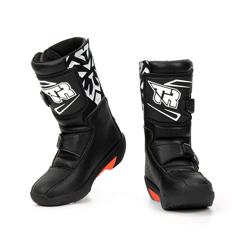 

Kids Motocross Boots For Child Botas Motorcycle 2-10 Years Off Road Boots Motorcycle Mid Calf Kids Child MTB ATV Downhill Botas