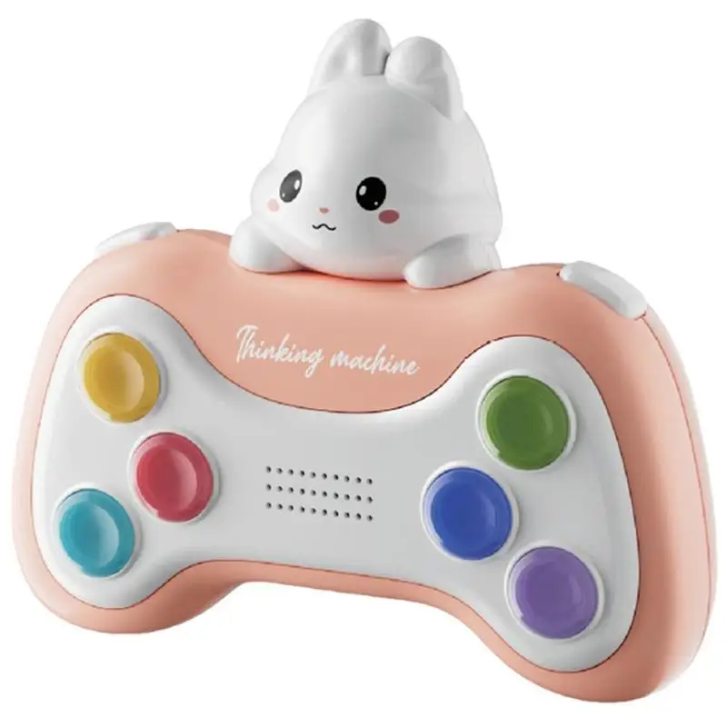 

Quick Push Bubbles Game Console Whack-a-mole Toys Finger Sensory Antistress For Kids Training Focused On Montessori Toys