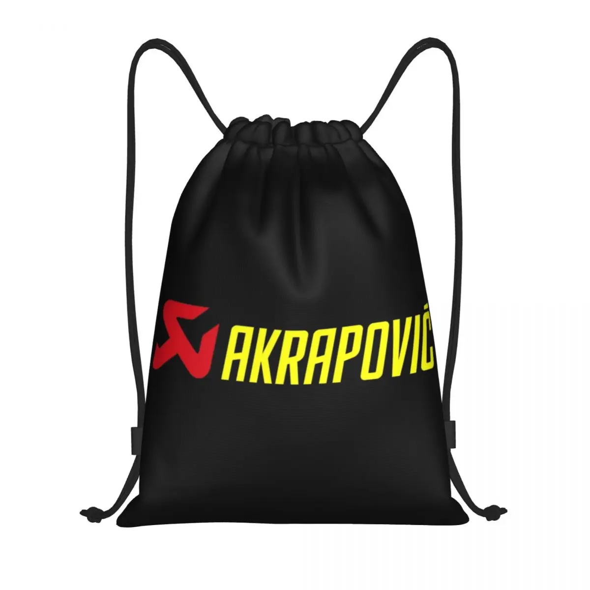 

Custom Akrapovics Exhaust System Drawstring Bag for Training Yoga Backpacks Men Women AKS Racing Sports Gym Sackpack