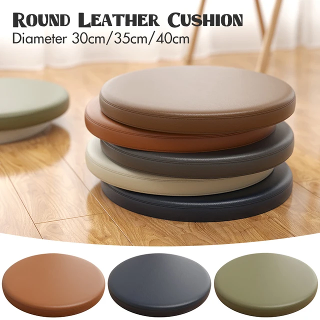 Round Cotton Memory Foam Chair Seat Cushion Pad Non-slip Futon Yoga Mat  Soft NEW