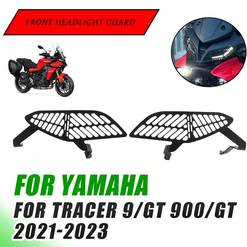 

Motorcycle Accessories Headlight Headlamp Protector Cover Grill Grille Guard For Yamaha Tracer 9 900 GT Tracer9 Tracer900 GT