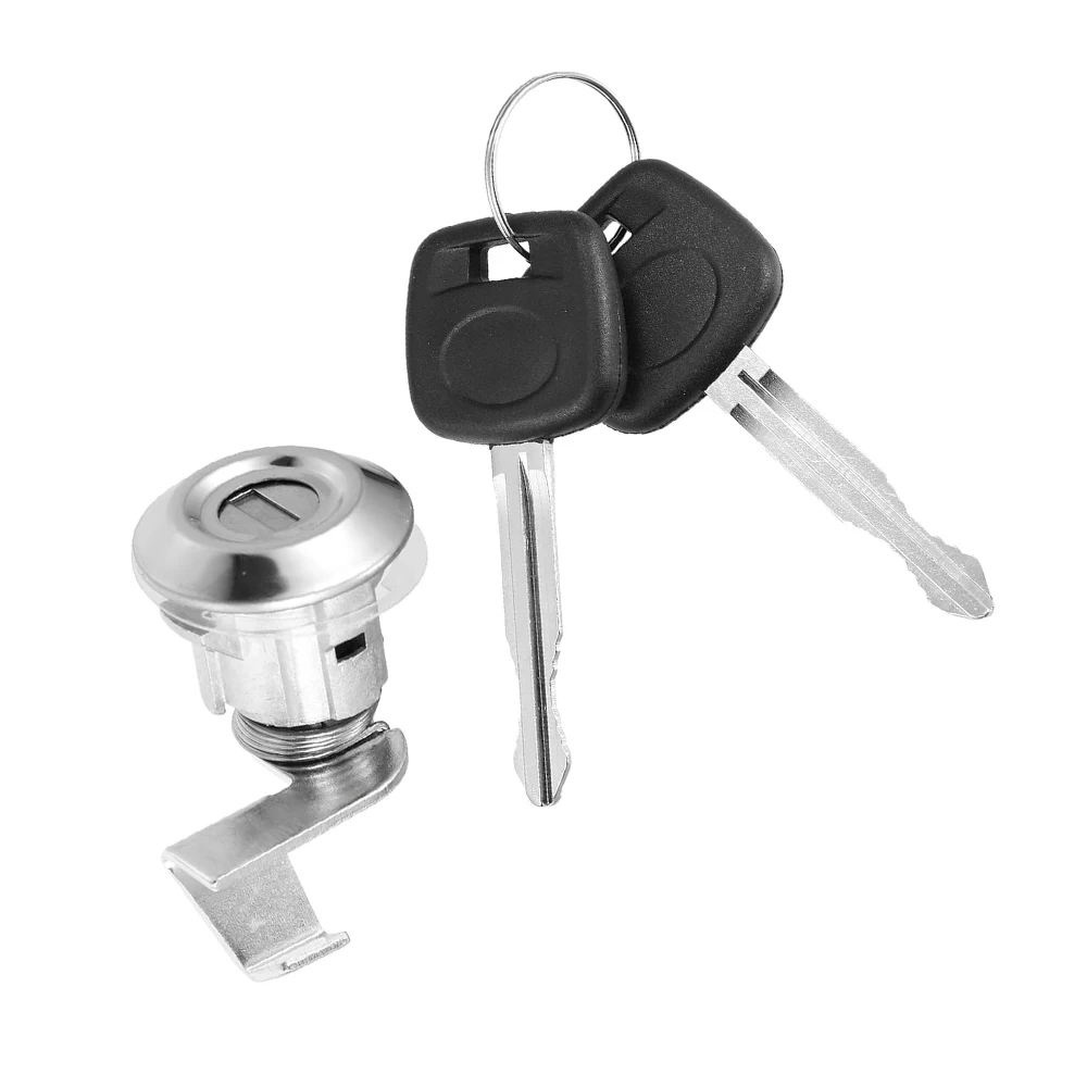 

Cylinder Fuel Lid Door Gas Lock with Keys Fit for Toyota 4Runner 1991-1995 Fuel Filler Lid Door Gas Lock 69058-35180, 69058-3510