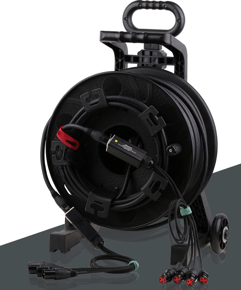 rede xlr para iluminação de palco gravação