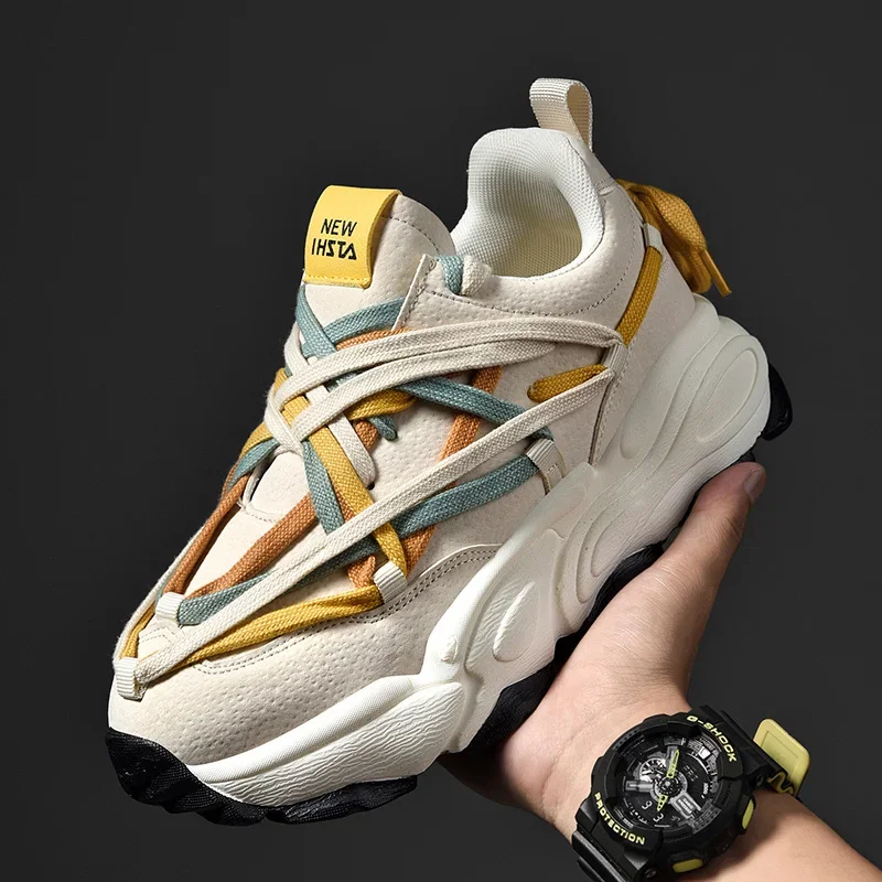 

Женские кроссовки на массивной платформе, зимняя обувь для тенниса, Повседневная Уличная обувь для мужчин и женщин, 2024