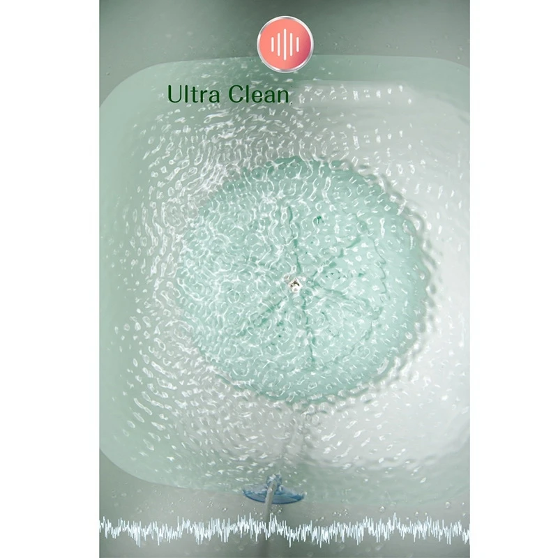 10L Mute Mini Portable Desktop Laundry Washer Ultrasonic Clothes Washing Machine For Home And Water Flushing