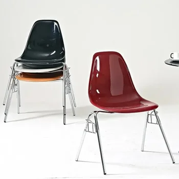 Sedie da pranzo, piccole sedie per la casa, sedie nordiche di design popolari su Instagram, sedie per negozi di caffè, sedie per sala riunioni, sedie per soggiorno