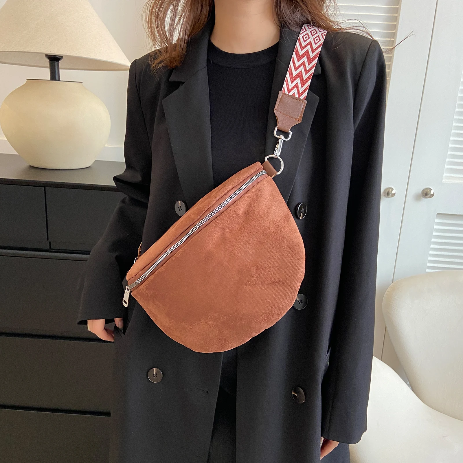 Borsa a Tracolla Donna - Borsa a Spalla Borchie - Crossbody Borsa Vintage - Sacchetto Messenger Shopping Viaggio - Borsa a Mano di Moda - Nera